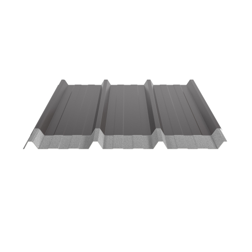 Trapezblech W-45/1000 | Stahl 0,63 mm | 25 µm Polyester | RAL 8017 Schokoladenbraun | Anti-Tropf 70 #2