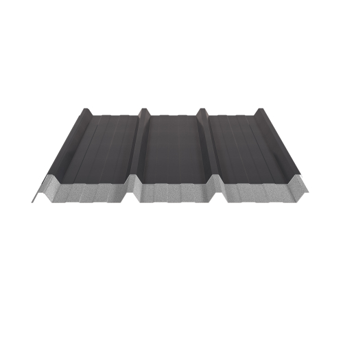 Trapezblech W-45/1000 | Stahl 0,50 mm | 35 µm Mattpolyester | 23 Dunkelgrau | Anti-Tropf 70 #2