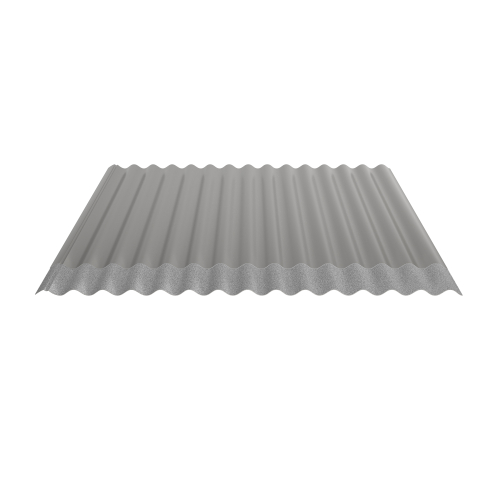 Wellblech W-1/1064 | Dachprofil | Stahl 0,50 mm | 25 µm Polyester | RAL 9007 Graualuminium | Anti-Tropf 70 #2