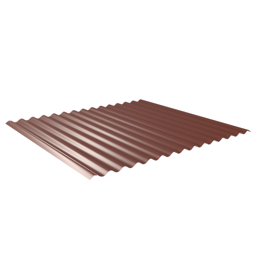 Wellblech W-1/1064 | Dachprofil Stahl 0,50 mm | 60 µm Puramid | RAL 8012 Rotbraun | Anti-Tropf 70 Wellblech W-1/1064 | Dachprofil | Stahl 0,50 mm | 60 µm Puramid | RAL 8012 Rotbraun | Anti-Tropf 70 #1