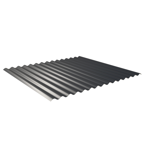 Wellblech W-1/1064 | Wandprofil | Stahl 0,75 mm | 60 µm Puramid | RAL 7016 Anthrazitgrau #1