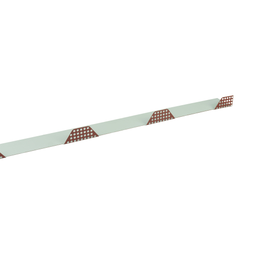 Zahnblech Für W-35 | Klein-Gelocht | RAL 8012 Rotbraun Zahnblech