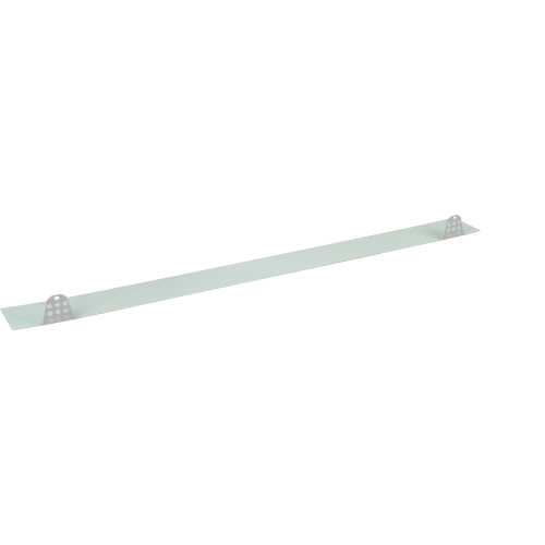 Zahnblech | Für W-33 | Klein-Gelocht | RAL 9006 Weißaluminium #1