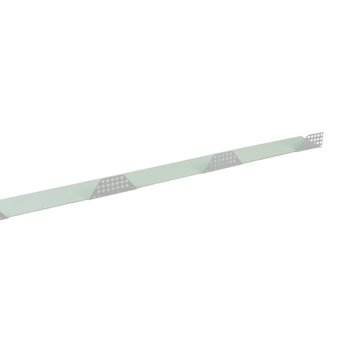 Zahnblech Für W-35 | Klein-Gelocht | RAL 9006 Weißaluminium Zahnblech