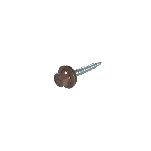 SKH-Schrauben | 4,8 x 35 mm | 100 Stück | RAL 8011 Nussbraun #1
