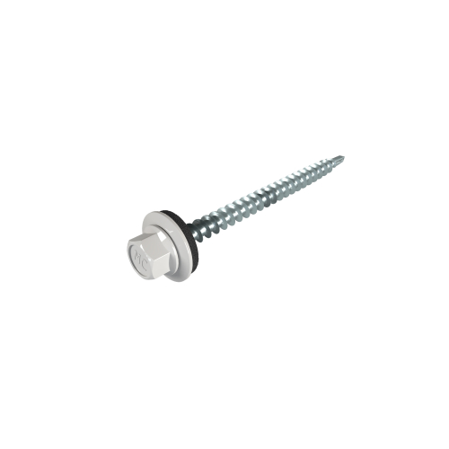 SW8-Schrauben 4,8 x 60 mm | 100 Stück | RAL 7035 Lichtgrau SW8-Schrauben