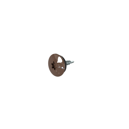 TTAP Schrauben | 4,8 x 20 mm | 100 Stück | RAL 8014 Sepiabraun #1