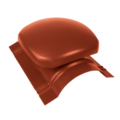 JA-Firstentlüfter aus Kunststoff Passend für Firstbleche MUO | Farbe 29 - Rot JA-Firstentlüfter aus Kunststoff