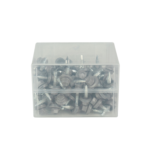 SKÜ-Schrauben | Kunststoff-Box | 4,8 x 20 mm | 100 Stück | RAL 9007 Graualuminium #3