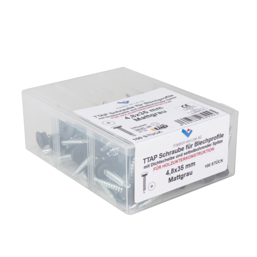 TTAP Schrauben | Kunststoff-Box
