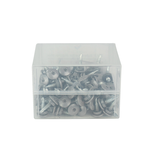 TTAP Schrauben | Kunststoff-Box | 4,8 x 20 mm | 100 Stück | RAL 9007 Graualuminium #3