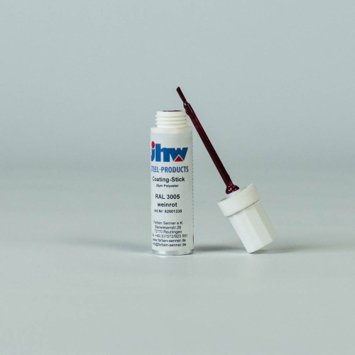 Lackstift | 12 ml | 25 µm Polyester | RAL 3005 Weinrot #2