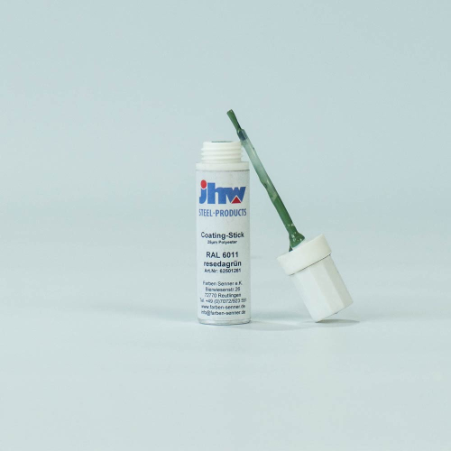 Lackstift | 12 ml | 25 µm Polyester | RAL 6011 Resedagrün #2