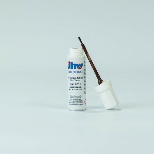 Lackstift 12 ml | 25 µm Polyester | RAL 8011 Nussbraun Lackstift | 12 ml | 25 µm Polyester | RAL 8011 Nussbraun #2