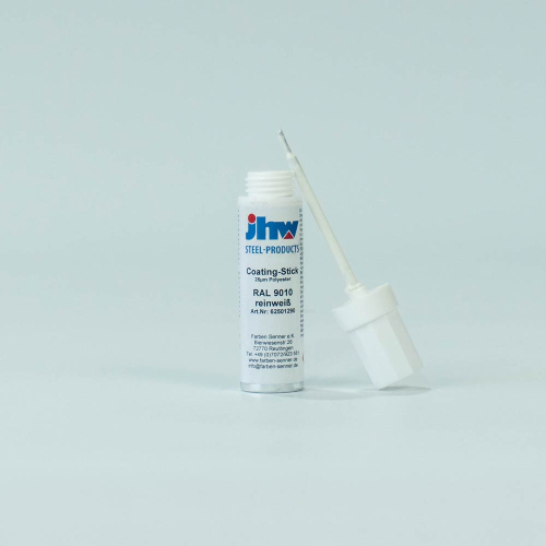 Lackstift | 12 ml | 25 µm Polyester | RAL 9010 Reinweiß #2