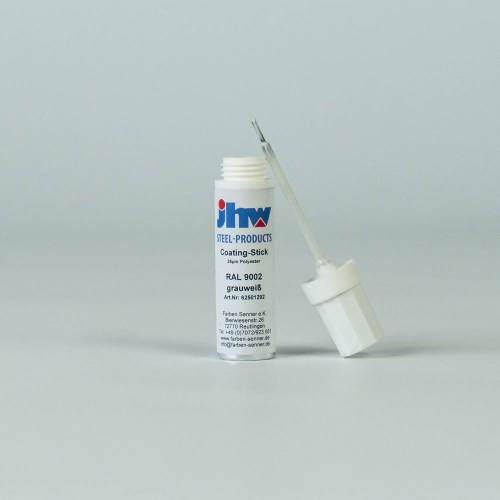 Lackstift 12 ml | 25 µm Polyester | RAL 9002 Grauweiß Lackstift | 12 ml | 25 µm Polyester | RAL 9002 Grauweiß #2