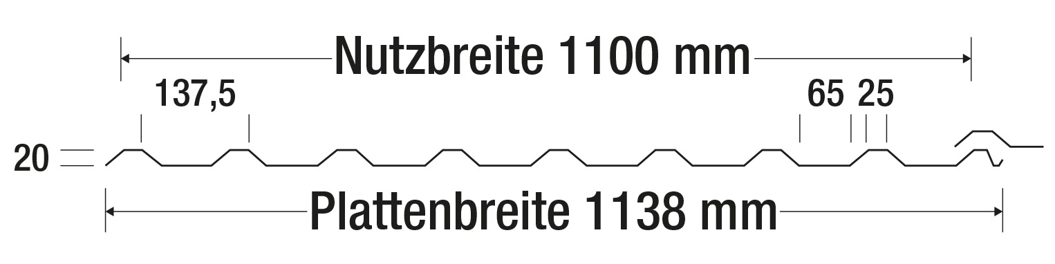 Querschnitt_VLF-20-1100_Industrie-Lichtplatte-PC_3510PCW20LR200