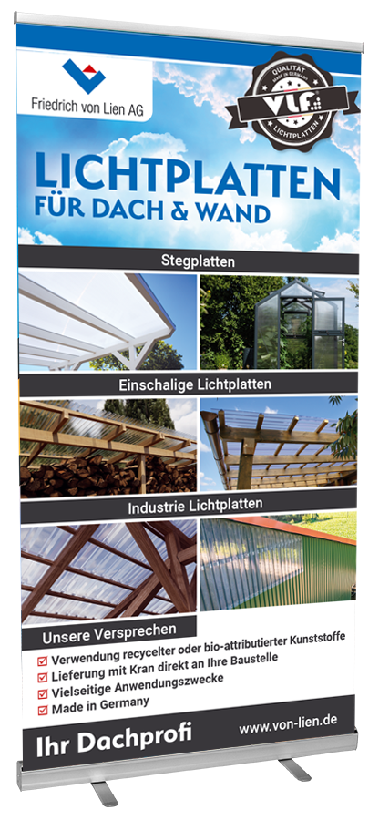Roll-Up Lichtplatten