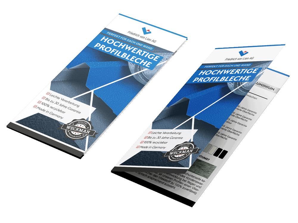 Profilbleche Flyer