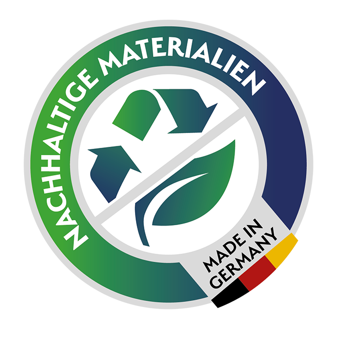Nachhaltigkeits-Button 2025