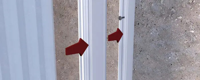 ZEVENER Wandprofil für einfache und innovative Wandmontage von Hohlkammerplatten