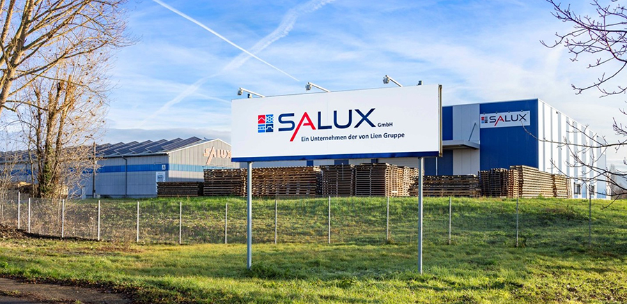 Das Gebäude der SALUX GmbH in Sangerhausen